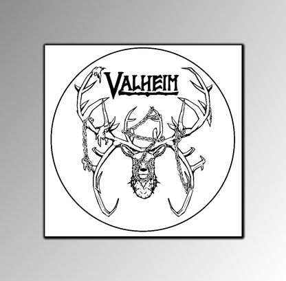 Valheim Static Vinyl Cling Set